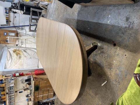 refinished table