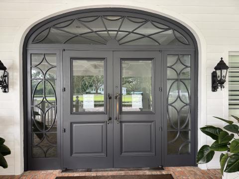 Refinishing of doors